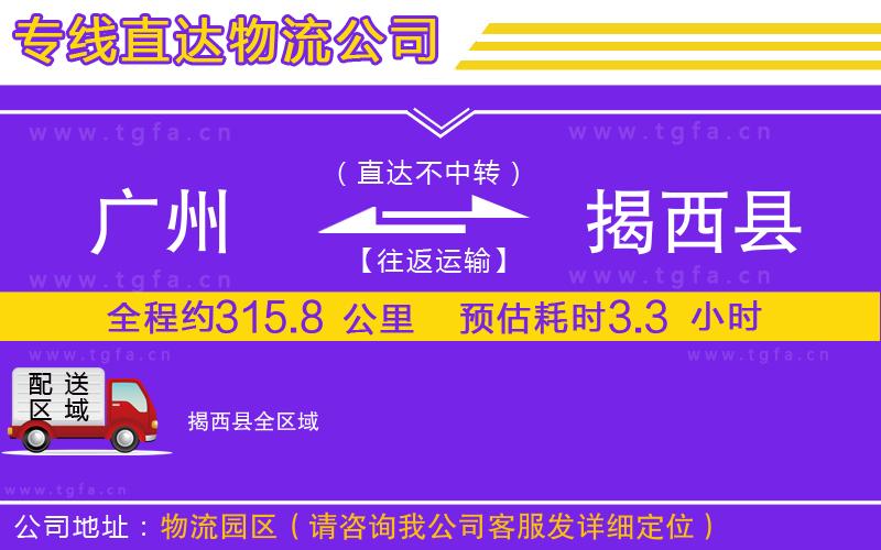 廣州到揭西縣物流公司