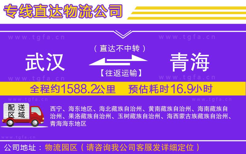 武漢到青海物流公司