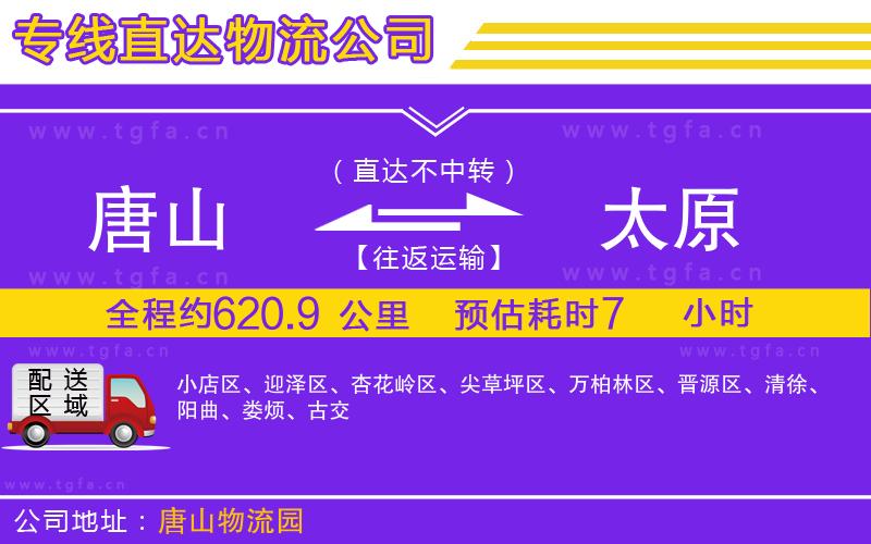 唐山到太原物流公司