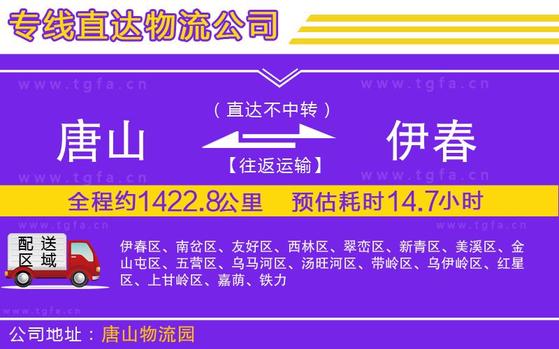 唐山到伊春貨運(yùn)公司