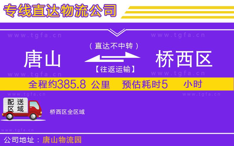 唐山到橋西區(qū)物流專(zhuān)線(xiàn)