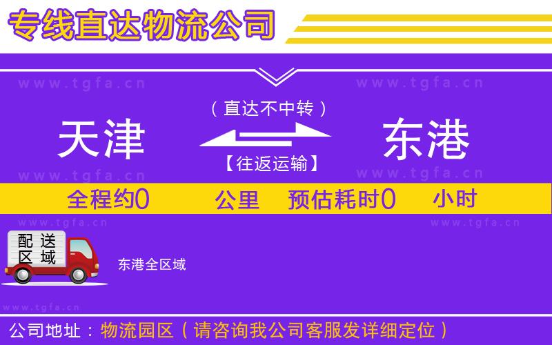 天津到東港物流專線