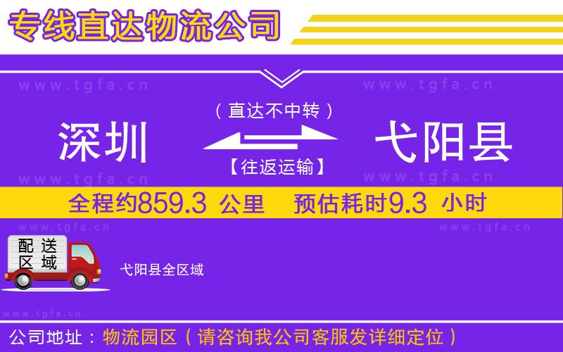 深圳到弋陽(yáng)縣物流公司