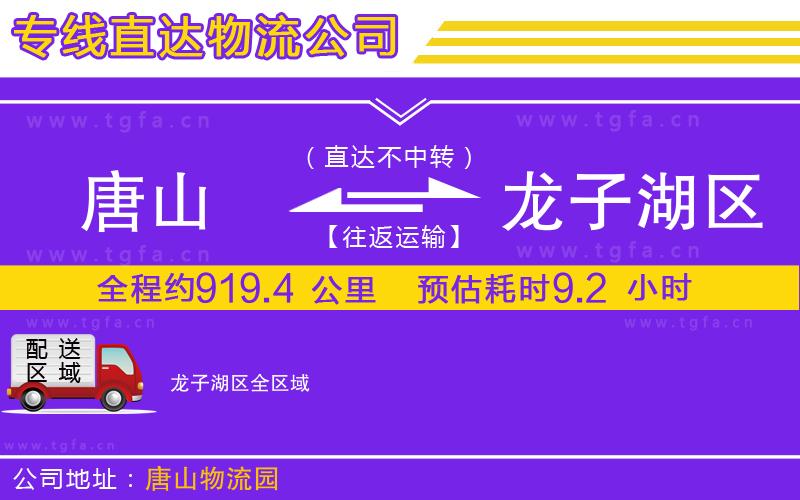 唐山到龍子湖區(qū)物流專線