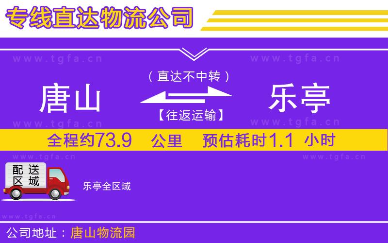 唐山到樂亭物流公司