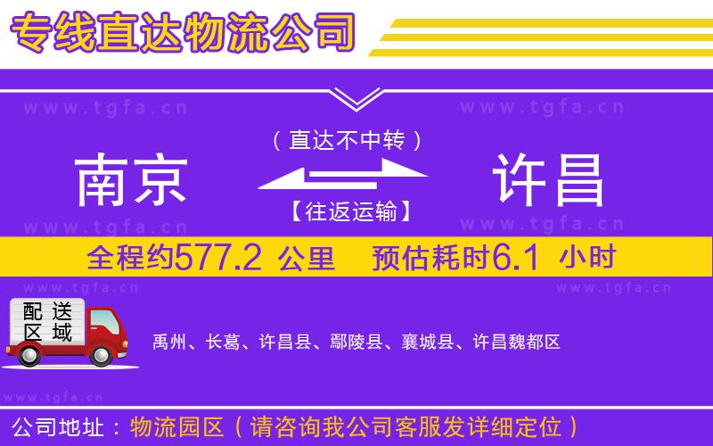 南京到許昌物流專(zhuān)線(xiàn)