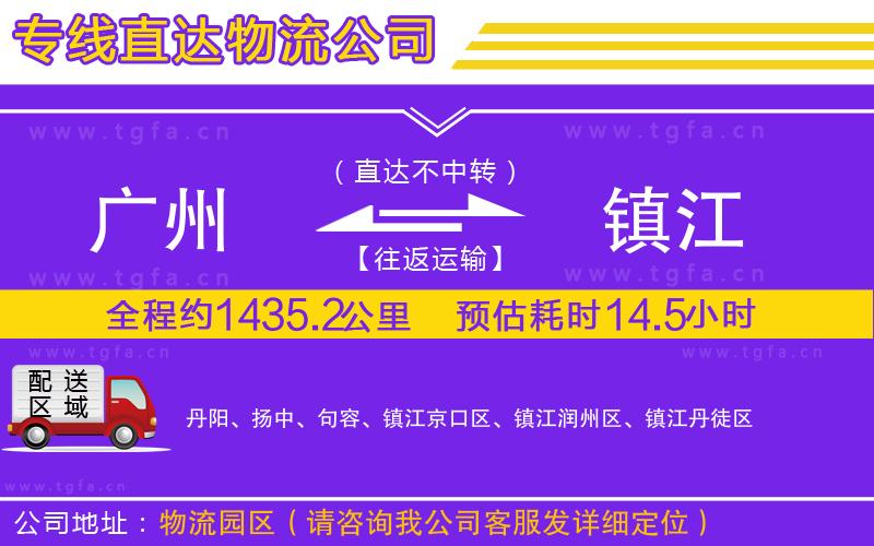 廣州到鎮(zhèn)江物流專線