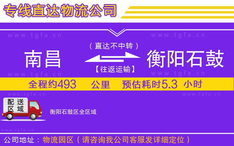 南昌到衡陽石鼓區(qū)物流公司