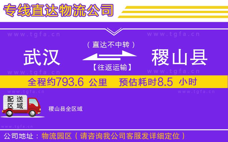 武漢到稷山縣物流專線