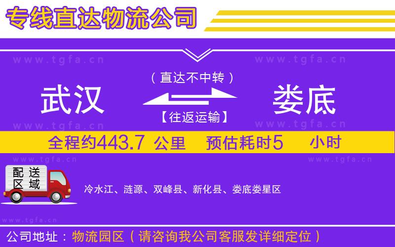 武漢到婁底物流公司