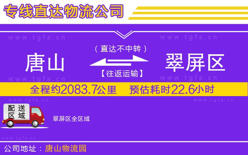 唐山到翠屏區(qū)貨運(yùn)公司